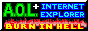 AOL + Internet Explorer: Burn in Hell!